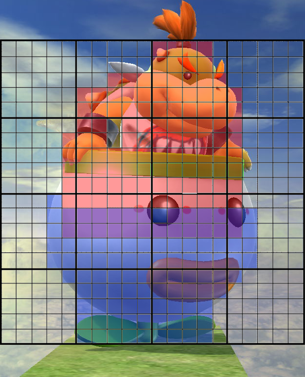 Koopaling hair doesn't have a hit-box. If it did Iggy would have no competitive appearances.